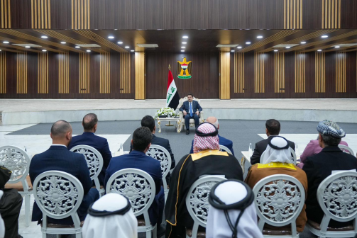 السوداني يعود إلى العاصمة بغداد بعد اختتام زيارته 