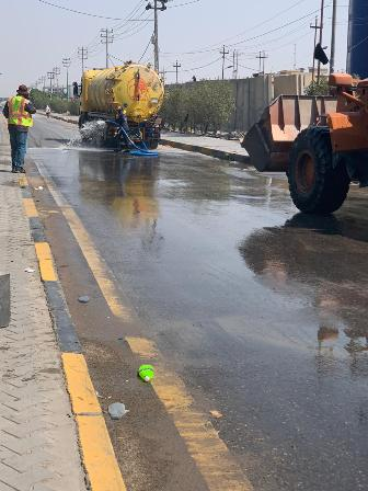 مرور البصرة " تحذر سائقي المركبات من عدم غطاء