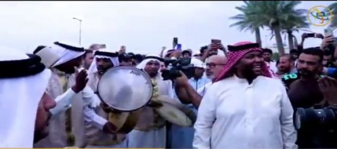 انطلاق ( باص خليجي ) في البصرة لدعم خليجي 25