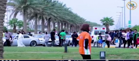 انطلاق ( باص خليجي ) في البصرة لدعم خليجي 25