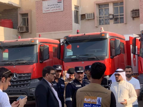 بدعم من الحكومة المحلية ... مديرية الدفاع المدني ب