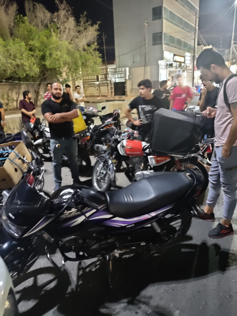 مرور البصرة توجه بمحاسبة سائقي الدراجات النارية ال