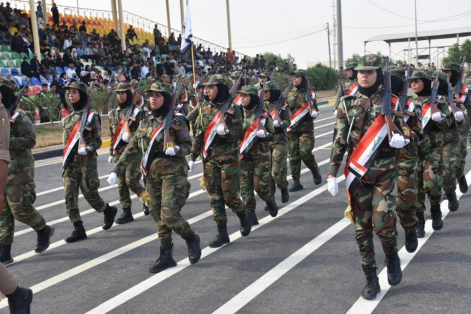 قيادة شرطة البصرة تحتفل بتخرج الدورة الاولى من الم