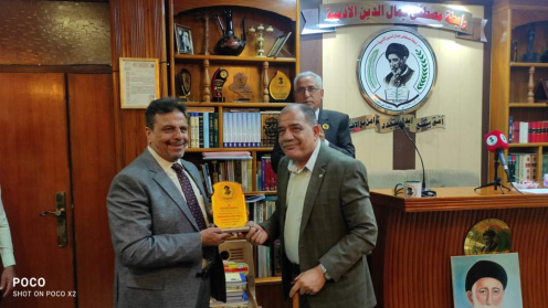 رابطة مصطفى جمال الدين الادبية في البصرة تضيف مجمو