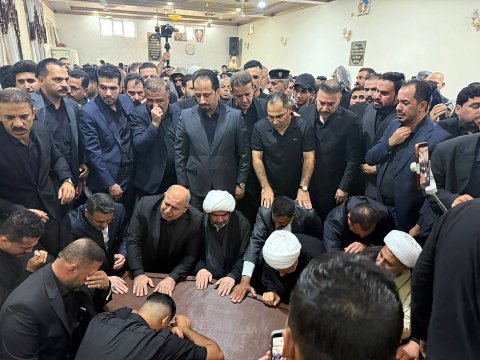 البصرة تشيع  جثمان عضو مجلس المحافظة الراحل جعفر ا