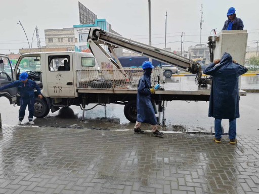 توزيع كهرباء البصرة استنفار تام تحسبا لاي طارئ في 