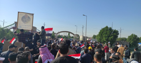 تظاهرة  في البصرة ترفض استبدال مرشحين مستقلين بآخر