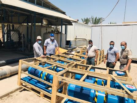 نفط البصرة " تكمل تجهيز مجمعات الاسالة بقضاء 
