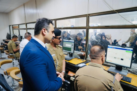 رئيس المنافذ الحدودية يتفقد منفذي الشلامجة وسفوان 