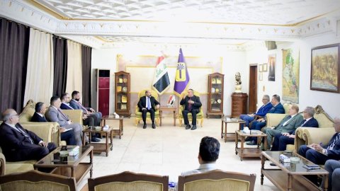 ائتلاف الإعمار والتنمية وحزب الأمة العراقية يبحثان