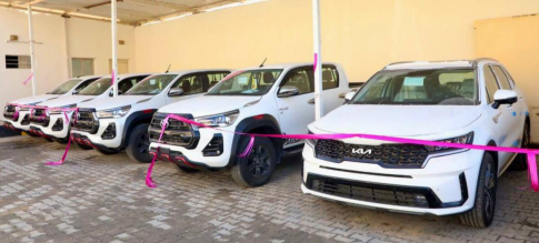محافظ النجف يعلن تسليم عجلات حديثة إلى مديرية إستخ