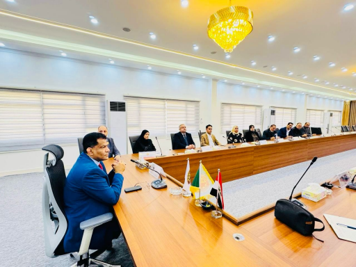 اجتماع يناقش النهوض بواقع التدريب والتأهيل والاستف