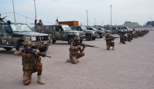   قيادة حدود المنطقة الرابعة في البصرة تنفذ تمرينا