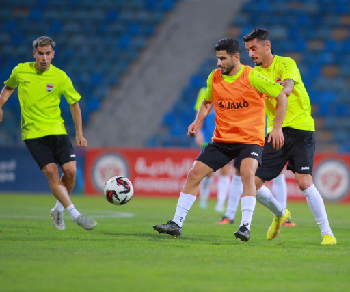 المنتخب الوطني يجري تدريباته استعداداً لمواجهة سور
