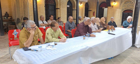 قاعة قصر الثقافة في البصرة تحتضن  جلسة للأديب الدك