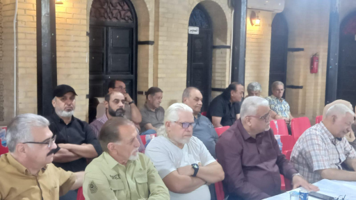 قاعة قصر الثقافة في البصرة تحتضن  جلسة للأديب الدك