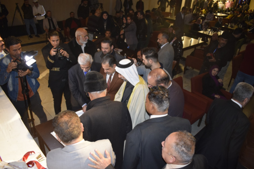 نادي الصحافة في البصرة  يحتفل بالذكرى السنوية الـ 
