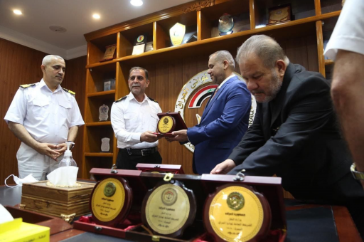 الموانئ  تحتفل بتخرج الدورتين الملاحية والهندسية 