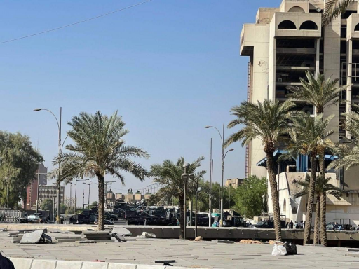 بسبب الاجراءات الامنية المشددة .. شوارع العاصمة بغ