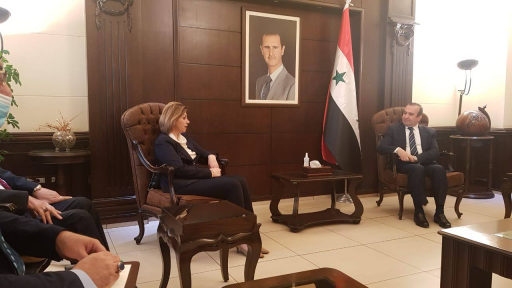 وزيرة الهجرة تبحث أوضاع العراقيين والسوريين في كلا