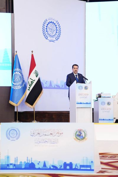   السوداني يفتتح أعمال مؤتمر العمل العربي بدورته ا