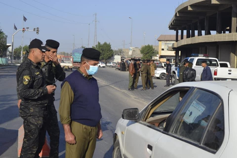 شرطة النجف تنفذ ممارسة أمنية وتلقي القبض على مطلوب