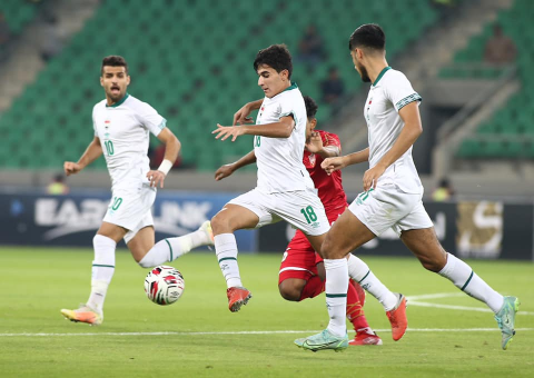 منتخبنا الشبابي يهزم  البحرين برباعية نظيفة في غرب