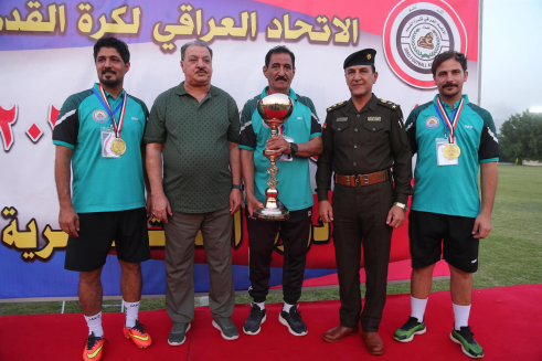 نادي الجيش يُتوج بطلاً لدوري الناشئين لأندية بغداد