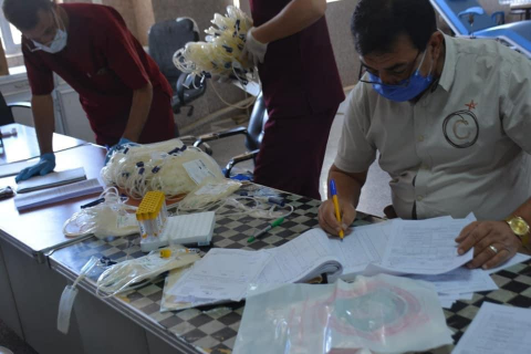 بمناسبة الأسبوع العالمي للتبرع بالدم ... تنظيم حمل