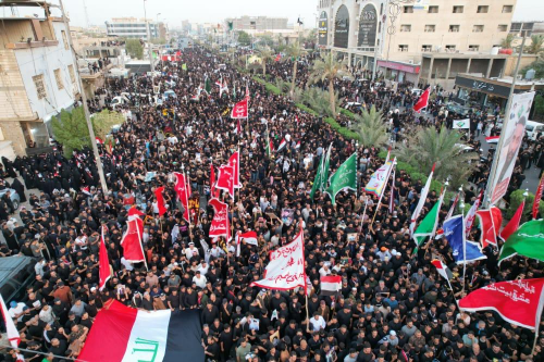 انطلاق تظاهرة لاتباع  التيار الصدري في البصرة 