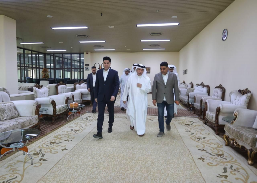 وفد خليجي 25 يتفقد ملعب الميناء الاولمبي في البصرة