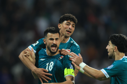     منتخب العراق يخسر امام فلسطين بهدفين لهدف وتتع