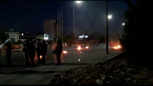 بالرغم من التزامها بأقصى درجات ضبط النفس شرطة البص