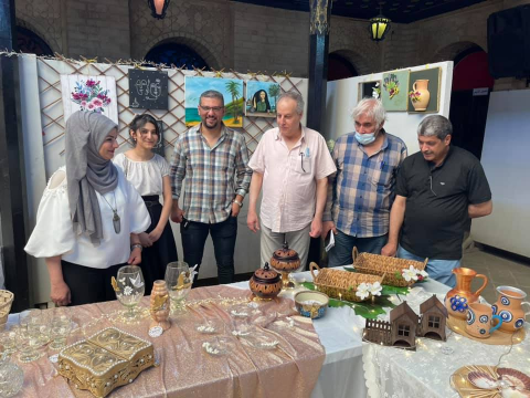 افتتاح معرض للصناعات اليدوية في البصرة 