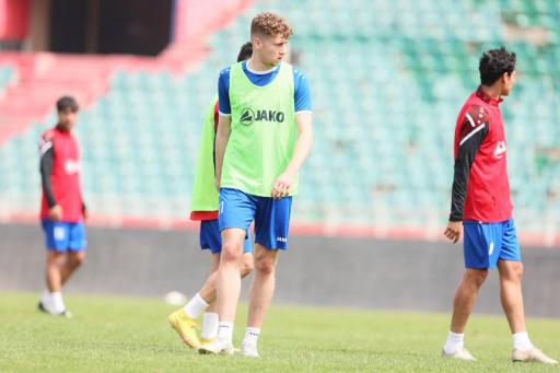 المنتخب الوطني يواصل تدريباته في بغداد