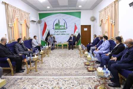 وزير التخطيط يبحث مع محافظ النجف " إطلاق التخ