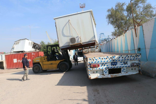 الموانئ: ترفع 19 تجاوزاً لشركات وأفراد غير مرخصين 