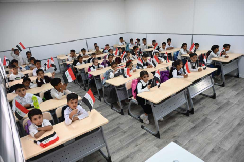 شركة غاز البصرة تفتتح مدرسة غريب طوس في قضاء الزبي