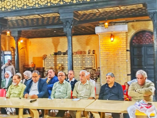 حارس ملفّات الموتى في ضيافة  قصر الثقافة في البصرة