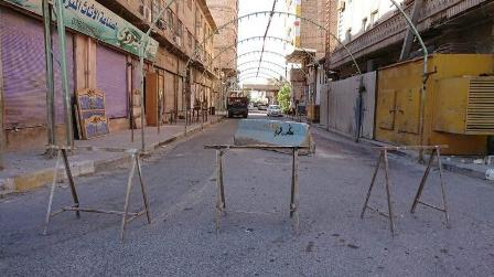 بالصور ... النجف تطبق حظر التجوال على الجميع بدون 