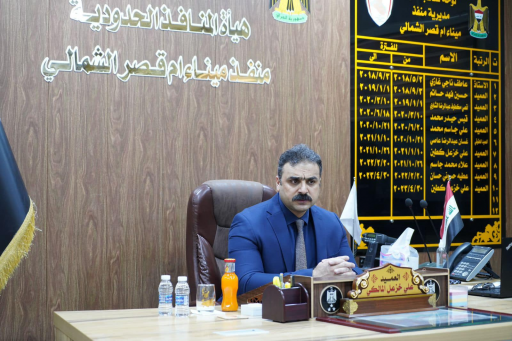 الوائلي يزور منافذ البصرة البحرية للأطلاع على انسي