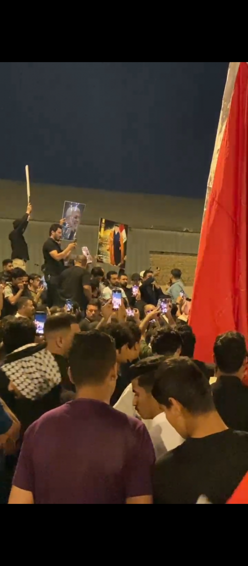 تظاهرة في البصرة ترفض مشاركة الجولاني في القمة الع