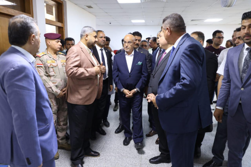 وزير الصحة يزور مستشفى الكحلاء العام في محافظة ميس
