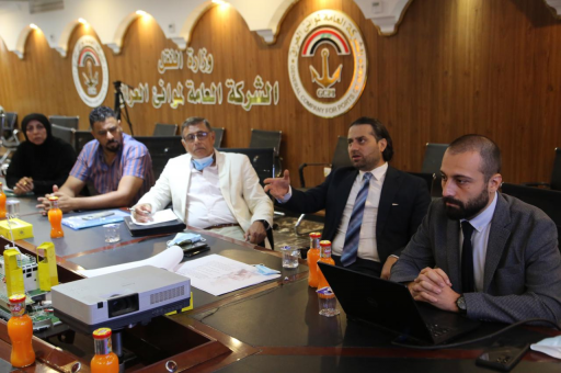 شركة الموانئ  تبحث مع شركة (كولف تينر)  الإجراءات 