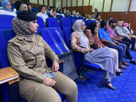 شرطة البصرة  تنفذ حملة تثقيفية توعوية  لطلبة الجام
