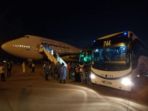 النقل : وصول (399) مواطنا عراقيا ضمن الرحلة الاستث