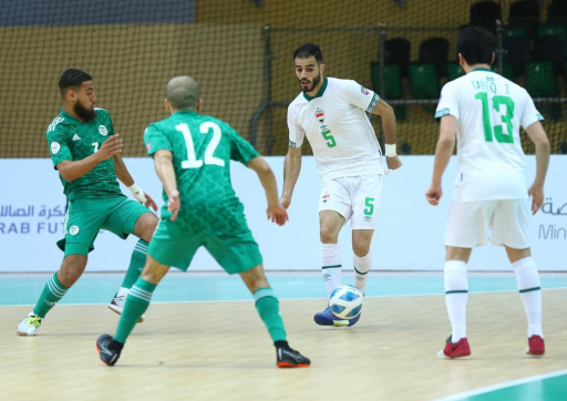 تأهل صالات العراق لربع نهائي كأس العرب بفوز مثير ع