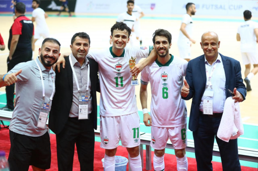 تأهل صالات العراق لربع نهائي كأس العرب بفوز مثير ع