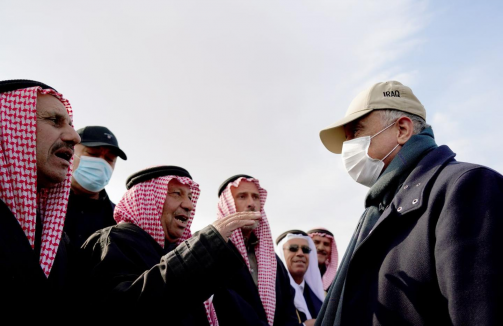 الكاظمي : الوضع الأمني مستقر وممسوكٌ بقوة في الحدو