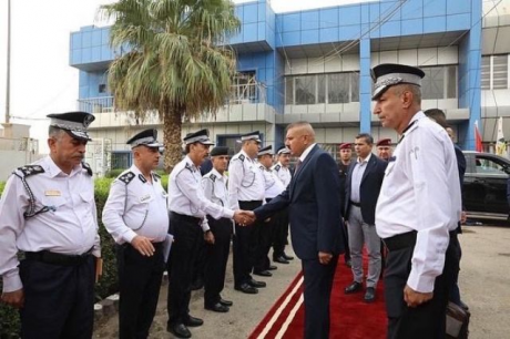 وزير الداخلية يزور مديرية المرور العامة ...ويؤكد أ